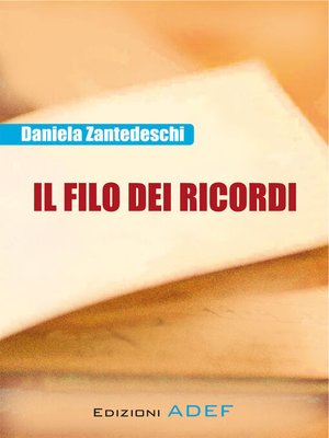 cover image of Il filo dei ricordi